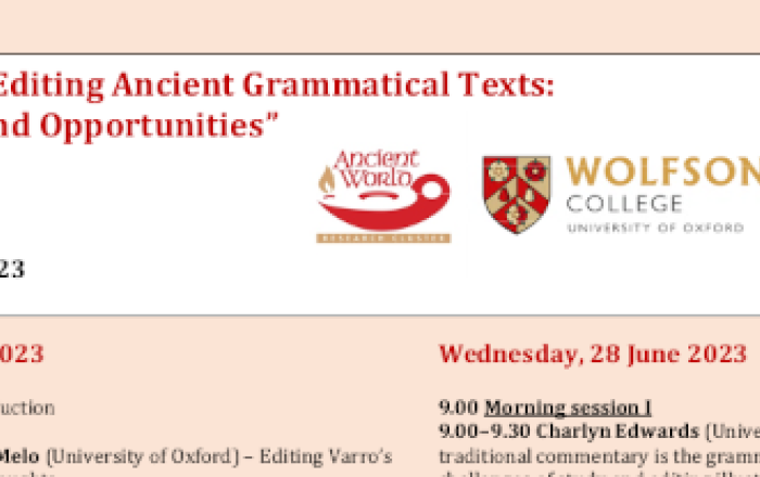 Conference flyer