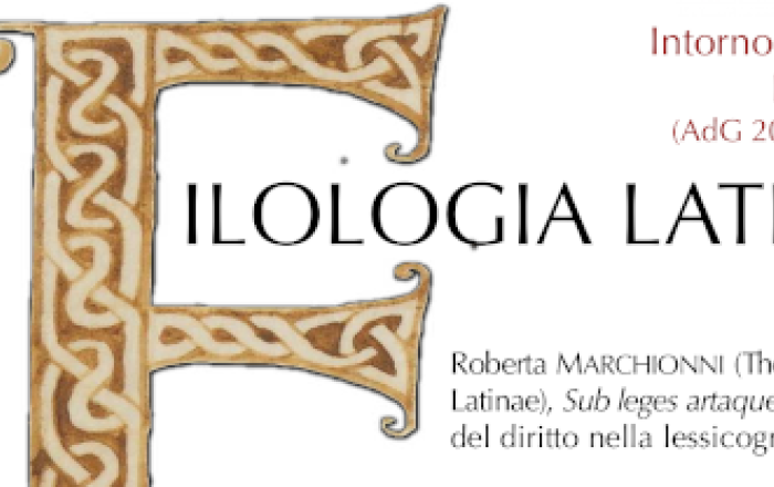 Ricerche di Filologia latina Autunno 2023